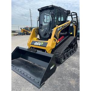 2023 ASV POSI-TRACK RT75HD MAX Mini Skid Steer <b>Loader</b> with 4x4 Wheel Drive 9 Ton Rated Load New or <b>Used</b> Bucket Attachment - Product Image 2