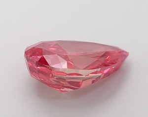 Diamant de laboratoire cultivé CVD de 10,08 carats, taille poire, couleur rose vif fantaisie, certifié IGI, clarté VS1, bijoux haut de gamme - Product Image 6