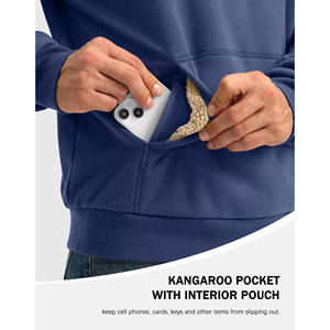 Sweat-shirts pour hommes, dernières tendances 2025, unisexes, surdimensionnés, pour l'extérieur, personnalisés, vente chaude, sweat-shirts à capuche pour hommes - Product Image 4