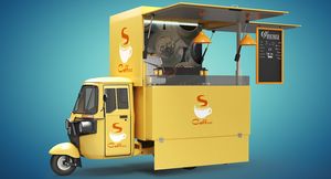 Equipo Agrícola Móvil Piaggio Ape para Café y Alimentos, con Superficie Galvanizada y 3 Años de Garantía - Product Image 5