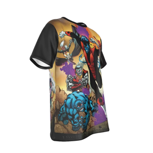 เสื้อยืดกีฬาผู้ชายแบบสั่งทำพิเศษ ผ้าฝ้ายถัก 100% ลายเรียบ พิมพ์ลายด้วยความร้อน ป้องกันการหดตัว ปรับแต่งได้ - Product Image 2