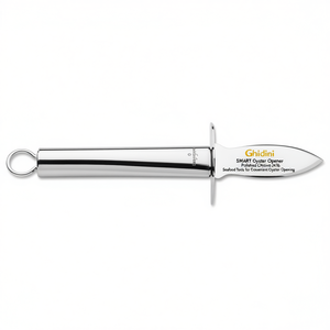 Abridor de Ostras Inteligente Ghidini Cipriano, Cromado Pulido 2416, Herramientas para Mariscos para Abrir Ostras de Forma Conveniente - Product Image 2