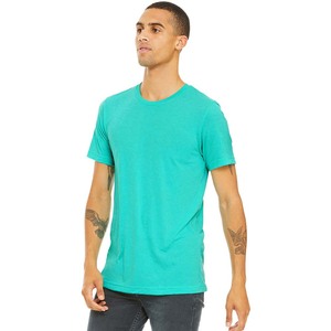 เสื้อยืดกีฬาสำหรับผู้ใหญ่ผ้าคอตตอน100% แห้งเร็ว - Product Image 5