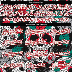 Camiseta de béisbol con diseño de calavera auténtica en 3D de malla de poliéster de calidad superior, camiseta de béisbol transpirable que absorbe la humedad - Product Image 4