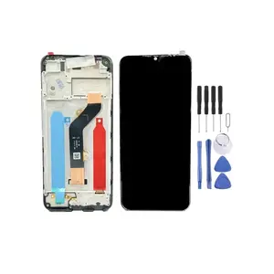 Écran tactile LCD complet compatible Infinix Hot 12i avec cadre pour remplacement d'écran Motorola et Realme - Product Image 1