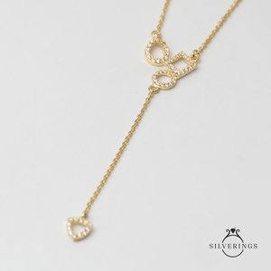 Collar Elegante de Plata de Ley 925 Silverings Moulin Rouge con Cristal - Product Image 2