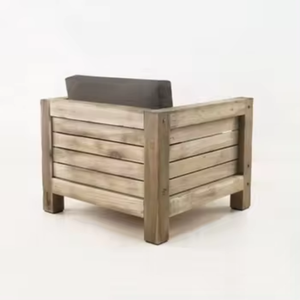 Teak <b>Wooden</b> Garden <b>Sofas</b> With Comfortable Cushions High Quality Product New Manufacturing From Central Java - Product Image 2
