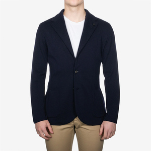 Blazer pour homme à manches longues à simple boutonnage, vente chaude, vêtements décontractés, nouveau design, tailles adultes, respirant, laine/coton/polyester, haute qualité - Product Image 2