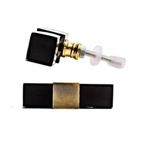 Perillas de resina en forma de cubo negro, tirador de barra en T de lujo, tirador de cajón, tiradores de armario decorativos para dormitorio, comedor, armario, tocador, uso de cocina - Product Image 2