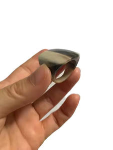 High Quality Vintage Buffalo Horn <b>Rings</b> Handcrafted Classic Style Engagement Anniversary Party Jewelry Lover's Crescent <b>Crafts</b> - Product Image 2