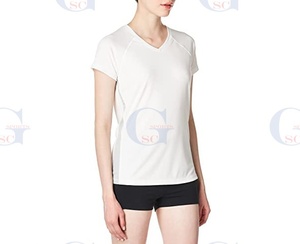 Camisetas protectoras para el sol y surfear para mujer, con panel de contraste, venta al por mayor, último diseño - Product Image 6