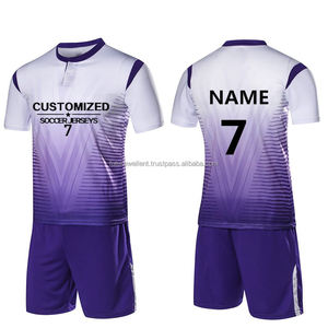 HOTSALE Custom Printed <b>Men's</b> Football/Soccer Sportswear Hot Jersey <b>Shirts</b> & Tops Suit Custom Uniform - Product Image 2
