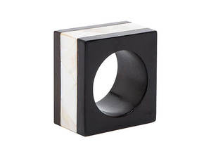 Anneaux de serviette en bambou faits à la main de haute qualité, style classique, écologiques, accessoires pour restaurant, mariage, dîner, fête, usage quotidien - Product Image 5