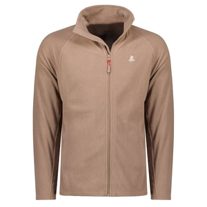 Veste polaire unisexe pour homme, hiver, fermeture éclair intégrale, couleur unie, imperméable, coupe-vent, avec col montant, pour l'extérieur - Product Image 1