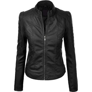High Quality Genuine Leather <b>Jackets</b> for Women Custom Made <b>Plus</b> <b>Size</b> Eco Friendly <b>Ladies</b> <b>Jackets</b> at Low Price - Product Image 1