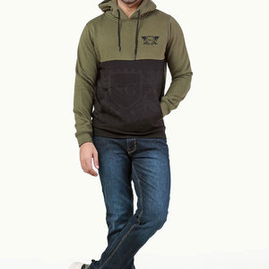 Derniers sweats à capuche d'hiver 100% coton pour hommes, confortables, anti-rétrécissement, style de rue, avec poche zippée, sweats à capuche imprimés personnalisés - Product Image 2