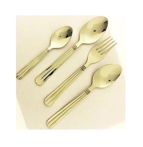 Ensemble de couverts ensemble de couverts en acier inoxydable or et argent poignée couverts pour mariage événement Restaurant - Product Image 3