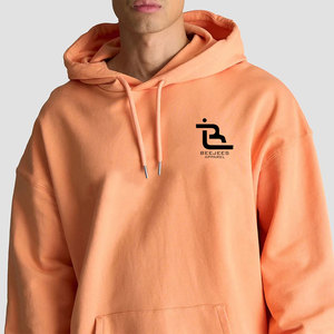 Hoodie oversize épais et décontracté pour homme, style streetwear, services OEM, conception personnalisée - Product Image 2