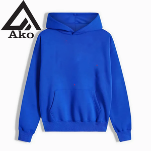 ผู้ผลิตจากโรงงานโดยตรง รับทำโลโก้ตามสั่ง เสื้อฮู้ดดี้ผ้าฝ้ายเทอร์รี่หนานุ่ม สตรีทแวร์ สั่งทำพิเศษโดย Ako - Product Image 1