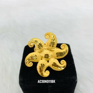 ชุดสร้อยคอชุบทองพร้อมกล่องลายดอกไม้ทำจากทองเหลืองสำหรับงานปาร์ตี้และงานแต่งงานดีไซน์ออนไลน์ - Product Image 3