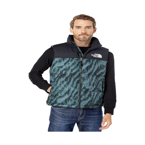 Gilet sportivo da esterno The North Face Retro 1996 Nuptse verde taglia S stampato - Product Image 1