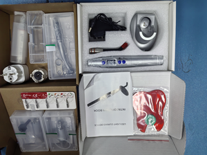 Diente de animal pequeño Dental CE aprobado con escalador LED Luz de curado VET Unidad dental portátil móvil con compresor de aire Luz LED - Product Image 5