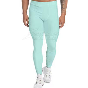 En Stock, Leggings para Hombre de Alta Calidad, Cintura Elástica Ajustable, Spandex/Poliéster, Personalizables, Mejor Precio, Hechos en Pakistán - Product Image 1