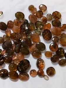 พลอยอัญมณีทรงหลังเบี้ยรูปร่างผสมของ andalusite ธรรมชาติสำหรับทำเครื่องประดับหินที่หายากบราซิล - Product Image 2