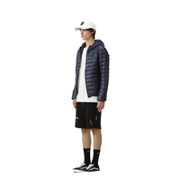 LULUSEN Veste matelassée Slim Fit de créateur personnalisée pour hommes Manteau matelassé avec capuche avec logo OEM Manteau matelassé gonflé pour le printemps