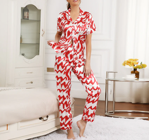 Pijamas estampados para mujer, conjuntos de pijama para mujer, ropa de dormir, ropa de noche para niña de Bangladesh - Product Image 3