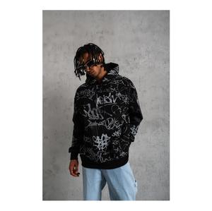 Sudaderas con capucha para hombre Sudaderas con capucha con estampado de hojaldre Sudadera para hombre Ropa de calle Ropa unisex Ropa de calle - Product Image 3