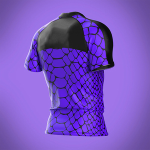 Rashguard entièrement imprimé par sublimation pour adulte, respirant, mi-longueur, séchage rapide, fitness, entraînement, compression, gym - Product Image 3