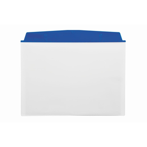 Portadocumenti ESD, da appendere, DIN A7 orizzontale, Trasparente/Blu, 10 pz. / Confezione.- SD011-ESD-03 - Product Image 2