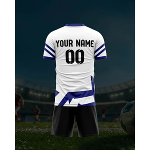 Camiseta de fútbol americano personalizada de alta calidad, Camiseta corta de equipo de sublimación con estampado Premium, camiseta de fútbol Premium 100% poliéster - Product Image 5