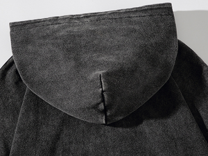 Vente en gros Nouveau design High Street Series Washing Sweatshirt Washed Vintage Hoodies - Product Image 6