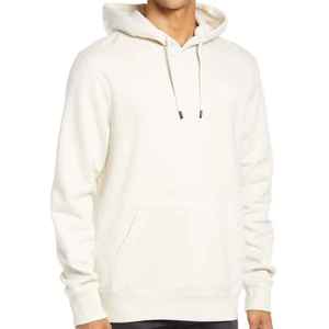 Sweat-shirt à capuche surdimensionné en polaire pour homme, couleur personnalisée, streetwear d'hiver, avec cordon de serrage - Product Image 6