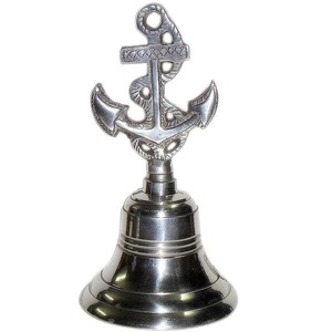 Top Standard Product Brass Ship Bell Wall Hanging Decoration Hanging <b>Hand</b> Bell High Quality Indian Handicraft Item Top Sell - Product Image 6