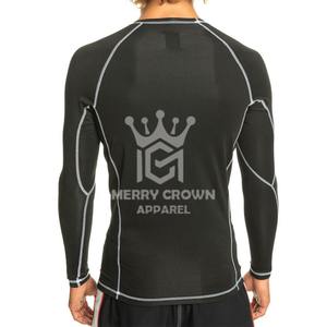 Chemises de compression à manches longues de conception moderne Chemises de compression pour hommes en polyester spandex de qualité supérieure - Product Image 2