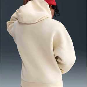 Sudadera con Capucha Corta de Invierno de Lujo, Gruesa, Bordada, Ecológica, Transpirable, 100% Algodón de Punto, para Hombre - Product Image 3