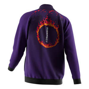 Veste pour homme de qualité supérieure, imprimée en tissu éponge, printemps/automne, sur mesure OEM/ODM - Product Image 4