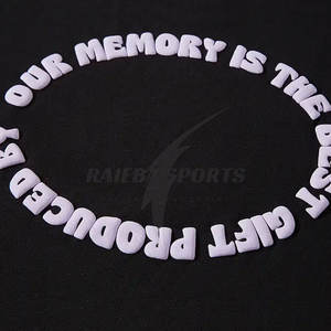 Venta directa de fábrica Hombres Puff Impreso 100% Camisetas de algodón Peso ligero de gran tamaño Secado rápido Transpirable Manga corta - Product Image 5