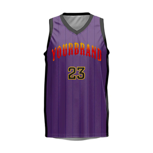 OEM de alta calidad al por mayor sublimación ropa de baloncesto deportes Jersey personalizado equipo Logo número baloncesto Jersey para hombres - Product Image 4