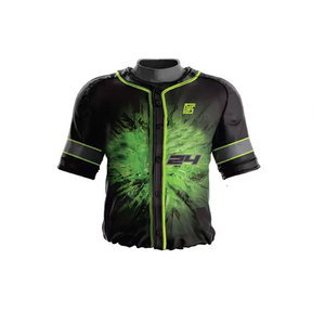 เครื่องแบบเบสบอลแห้งเร็วระบายอากาศได้ดีดีไซน์ใหม่ - Product Image 2