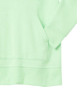 Sweat à capuche léger et tendance vert clair pour homme, 100 % coton biologique, polaire, manches longues, imprimé uni, hiver, très apprécié - Product Image 2