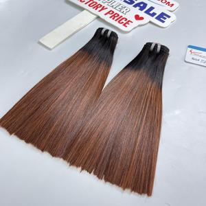 Bundles de cheveux humains miroir de cheveux vietnamiens os trame droite Extensions de cheveux grand Stock trame de génie de qualité supérieure expédition rapide - Product Image 5