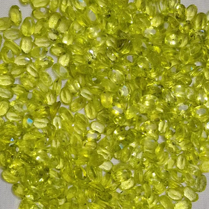 Increíble peridoto forma ovalada 6x4mm fabricación de joyería hecha a mano joyería 200 CTS lote al por mayor - Product Image 1
