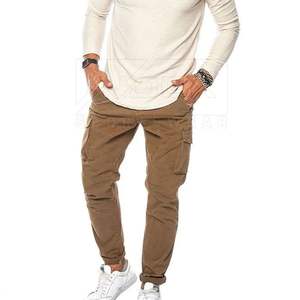 Pantalones Cargo para Hombre, Hechos a Medida, con Múltiples Bolsillos, Calidad Premium, Algodón - Product Image 4