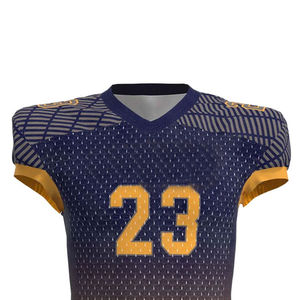 Custom Designed 100% Polyester American Football <b>Jersey</b> <b>Short</b> Sleeve Sublimation Superior Quality American Football Wear - Product Image 6