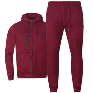 ชุดวอร์มขนแกะ2ชิ้นสำหรับผู้ชายเสื้อมีฮู้ดและกางเกงหนาชุดกีฬาอบอุ่นเสื้อผ้าเทรนด์ฮิปฮอปฤดูหนาวและฤดูใบไม้ร่วง - Product Image 1