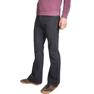 Meilleure Vente : Nouveauté Jean en Denim Évasé pour Homme – Qualité Supérieure, Effet Délavé, Tendance Hiver, Prix Avantageux pour Adultes - Product Image 1